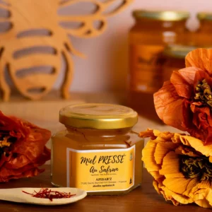 miel au safran en pot de 125g