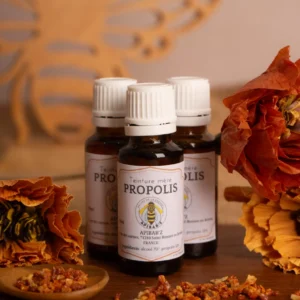teinture mère de propolis en flacon opaque